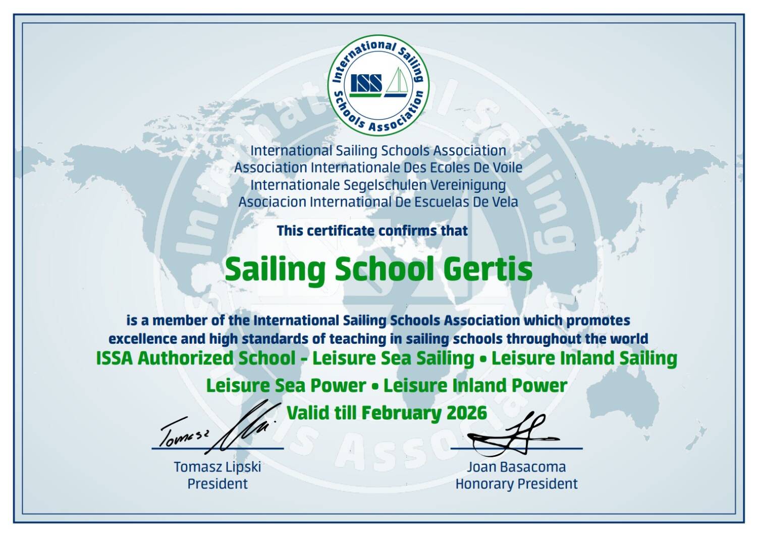 akredytacja ISSA_2025-2026