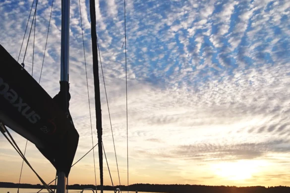 cirrocumulus shmura na niebie